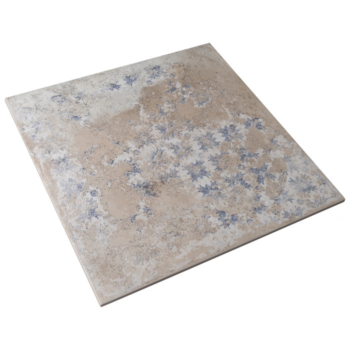 Merola Tile Antigua Deco 13" x 13" Porcelain Vintage Subway Wall